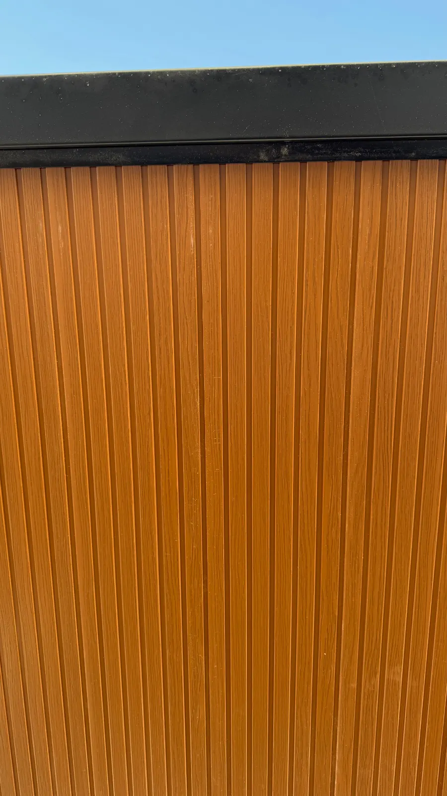 Forro pvc Ripado - Relevo Mogno 7mm